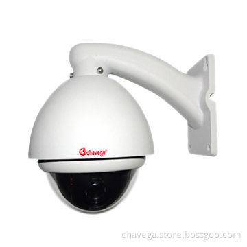 10X digital zoom high resolution 1,000TVL 4-inch PTZ high speed dome CCTV cameraNew